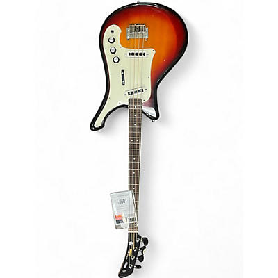 Vintage 1960 Yamaha SB-5A Sunburst Electric Bass Guitar