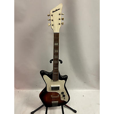 Airline Vintage 1960s Airline '59 Single Pickup Sunburst Solid Body Electric Guitar