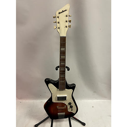 Airline Vintage 1960s Airline '59 Single Pickup Sunburst Solid Body Electric Guitar Sunburst