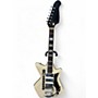 Vintage 1960s Airline Professional ResO-Glass 3P White Solid Body Electric Guitar White