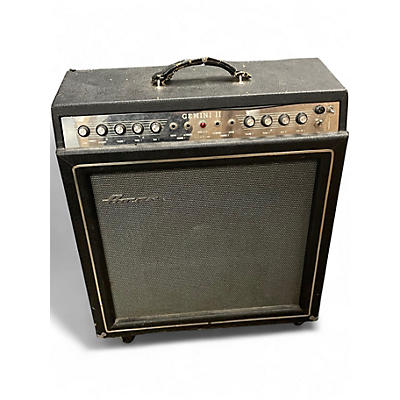 Vintage 1960s Ampeg GEMINI II 615 Tube Guitar Combo Amp