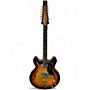 Vintage 1960s Baldwin 712 BURNS BALDLDWIN Sunburst Hollow Body Electric Guitar Sunburst