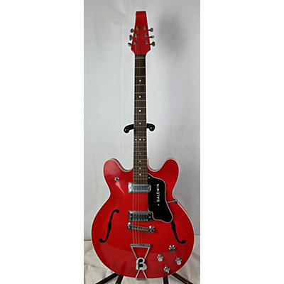 Baldwin Vintage 1960s Baldwin Semi Hollow Red Hollow Body Electric Guitar