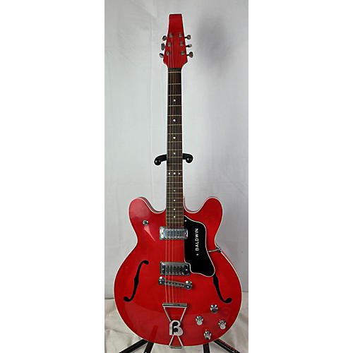 Baldwin Vintage 1960s Baldwin Semi Hollow Red Hollow Body Electric Guitar Red