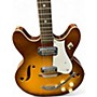 Vintage 1960s Barclay H74-3 Honey Burst Hollow Body Electric Guitar Honey Burst