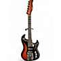 Vintage 1960s Burns Ampeg Jazz Guitar Split Sound 2 Tone Sunburst Solid Body Electric Guitar 2 Tone Sunburst
