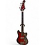 Vintage 1960s Conrad 1246 Red Burst Electric Bass Guitar Red Burst
