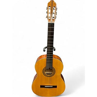 Vintage 1960s Crown CLASSICAL GUITAR Vintage Natural Classical Acoustic Guitar