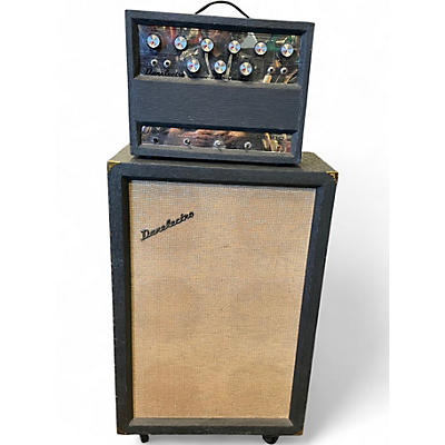 Vintage 1960s Danelectro 1960s DS100 Head and 6x10 Cab Tube Guitar Amp Head