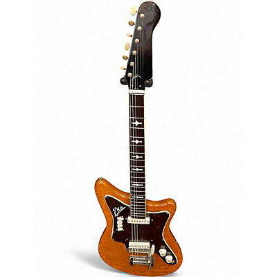 Vintage 1960s EKO 500 Natural Solid Body Electric Guitar