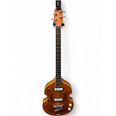 Vintage 1960s EKO Model 995 Violin Bass Natural Electric Bass Guitar