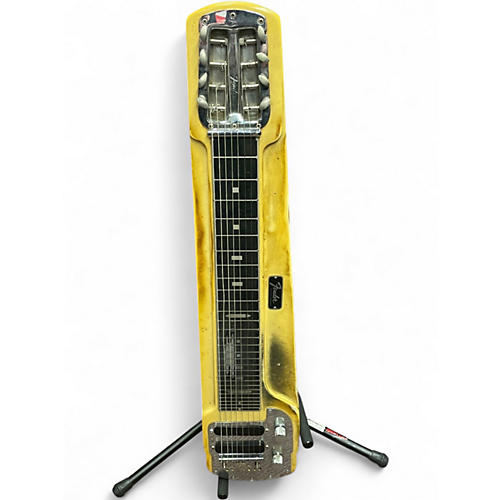 Vintage 1960s Fender 60'S DELUXE 8 Butterscotch Blonde Lap Steel Butterscotch Blonde