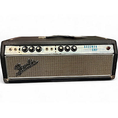 Vintage 1960s Fender BASSMAN Tube Bass Amp Head