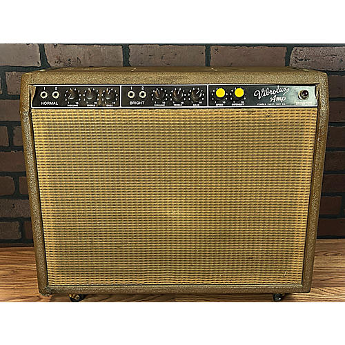 Fender Vintage 1960s Fender Vibrolux Tube Guitar Combo Amp