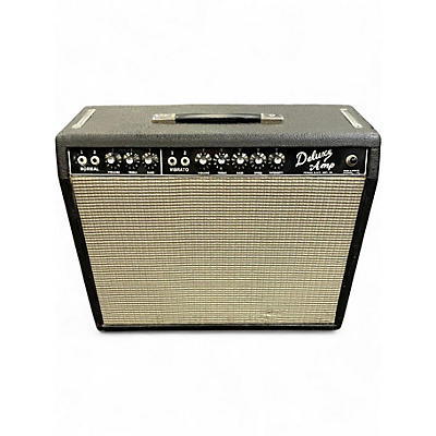 Vintage 1960s Fender delux amp Tube Guitar Combo Amp