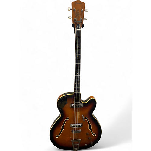 Framus Vintage 1960s Framus 5/150 Bass 2 Tone Sunburst Electric Bass Guitar 2 Tone Sunburst