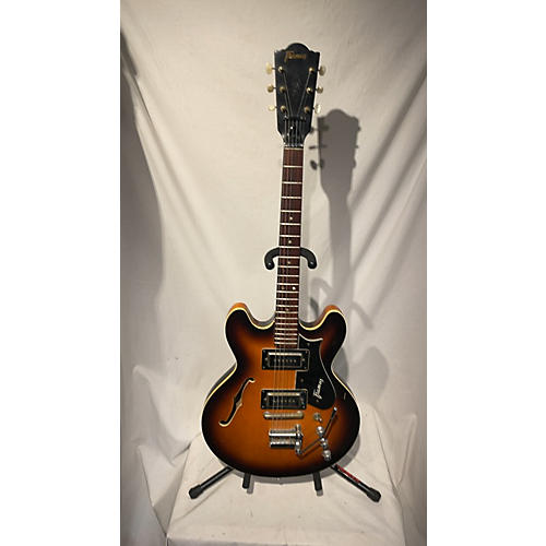 Framus Vintage 1960s Framus Atlantik Sunburst Hollow Body Electric Guitar Sunburst