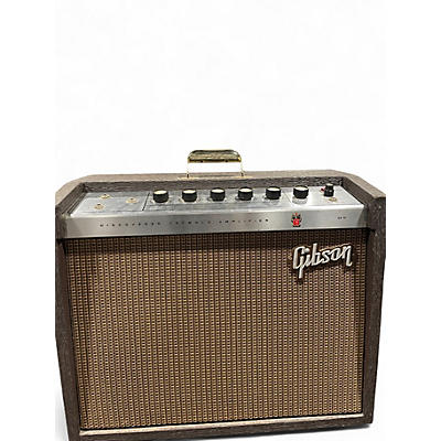 Vintage 1960s Gibson DISCOVERY TREMOLO Tube Guitar Combo Amp