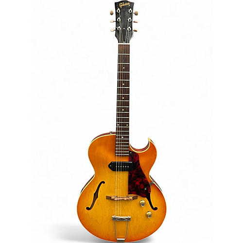 Vintage 1960s Gibson ES-125 TC Cherry Sunburst Hollow Body Electric Guitar Cherry Sunburst