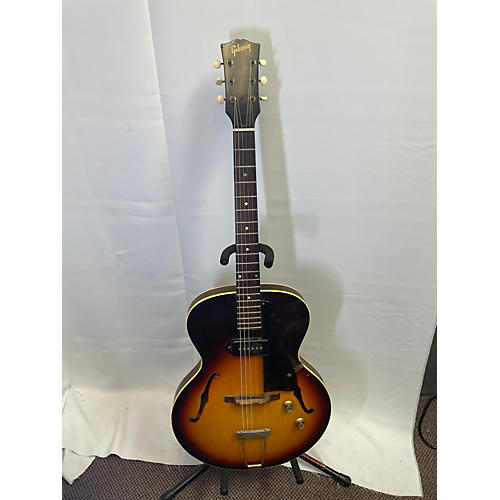 Gibson Vintage 1960s Gibson ES-125T Sunburst Hollow Body Electric Guitar Sunburst