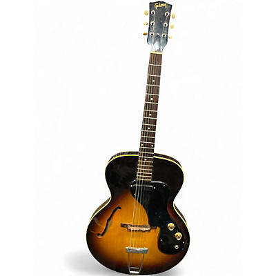 Vintage 1960s Gibson ES120T Sunburst Hollow Body Electric Guitar
