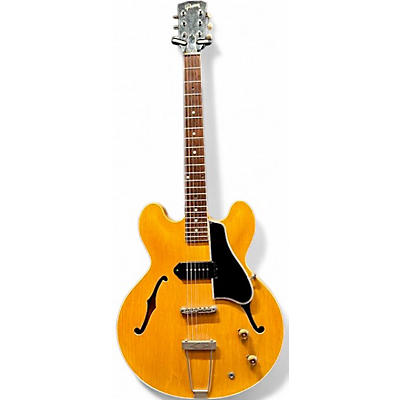 Vintage 1960s Gibson ES330TN Natural Acoustic Electric Guitar