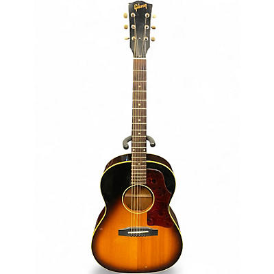 Vintage 1960s Gibson LG1 2 Color Sunburst Acoustic Guitar