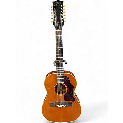 Vintage 1960s Gibson b2512n Antique Natural 12 String Acoustic Guitar