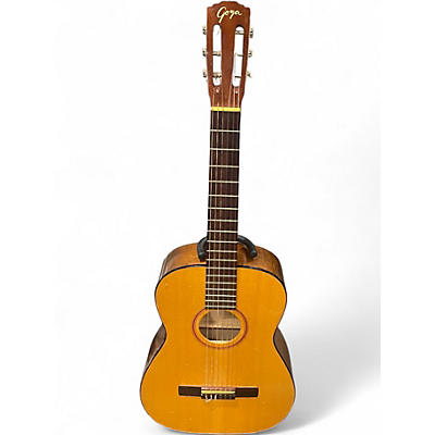 Vintage 1960s Goya G10 Natural Classical Acoustic Guitar