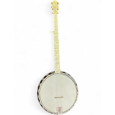 Vintage 1960s Gretsch Broadkaster Natural Banjo
