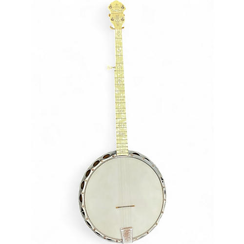 Vintage 1960s Gretsch Broadkaster Natural Banjo Natural