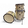 Vintage 1960s Gretsch Drums 3 Piece broadkaster white marine pearl Drum Kit white marine pearl