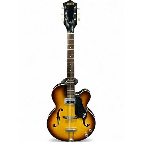Vintage 1960s Gretsch Guitars 6186 CLIPPER 2 Color Sunburst Hollow Body Electric Guitar 2 Color Sunburst