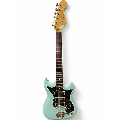 Vintage 1960s Hagstrom H-III POWDER BLUE Solid Body Electric Guitar