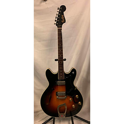 Hagstrom Vintage 1960s Hagstrom Viking Sunburst Hollow Body Electric Guitar