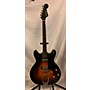 Vintage Hagstrom Vintage 1960s Hagstrom Viking Sunburst Hollow Body Electric Guitar Sunburst