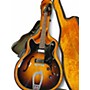 Vintage 1960s Hagstrom Viking sunburst Hollow Body Electric Guitar sunburst