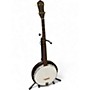 Vintage 1960s Harmony 5 String Banjo Antique Natural Banjo Antique Natural