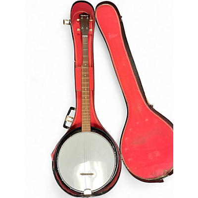 Vintage 1960s Harmony Banjo Natural Banjo