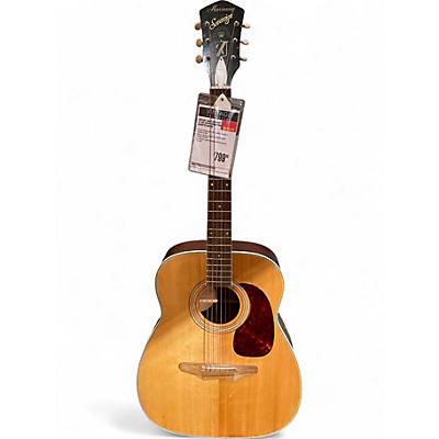 Vintage 1960s Harmony H-1260 SOVEREIGN Natural Acoustic Guitar