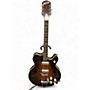 Vintage 1960s Harmony H-74 Meteor Tobacco Sunburst Hollow Body Electric Guitar Tobacco Sunburst