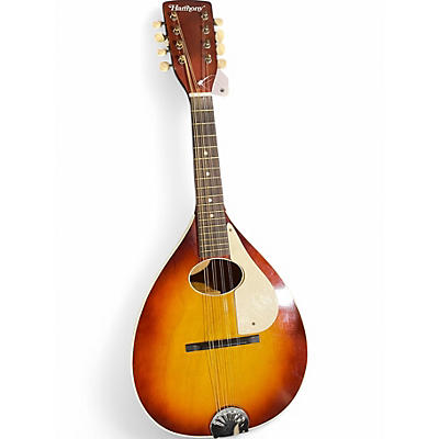 Vintage 1960s Harmony H-8031 Style A Sunburst Mandolin