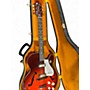 Vintage 1960s Harmony ROCKET H54 Crimson Red Burst Hollow Body Electric Guitar Crimson Red Burst