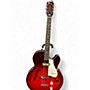 Vintage 1960s Harmony Rocket 1pu Red Hollow Body Electric Guitar Red