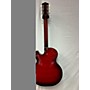 Vintage Harmony Vintage 1960s Harmony Rocket H-56 	 Redburst Hollow Body Electric Guitar Redburst