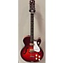 Vintage Harmony Vintage 1960s Harmony Rocket H54 Redburst Hollow Body Electric Guitar Redburst