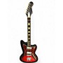 Vintage 1960s Harmony Silhouette 2 Tone Sunburst Solid Body Electric Guitar 2 Tone Sunburst
