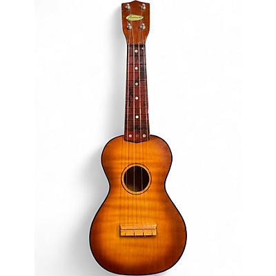 Vintage 1960s Harmony Soprano Sunburst Ukulele