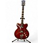 Vintage 1960s Hofner 4574 RED Hollow Body Electric Guitar RED