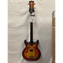 Vintage Hohner Vintage 1960s Hohner Bartell Sunburst Electric Bass Guitar Sunburst